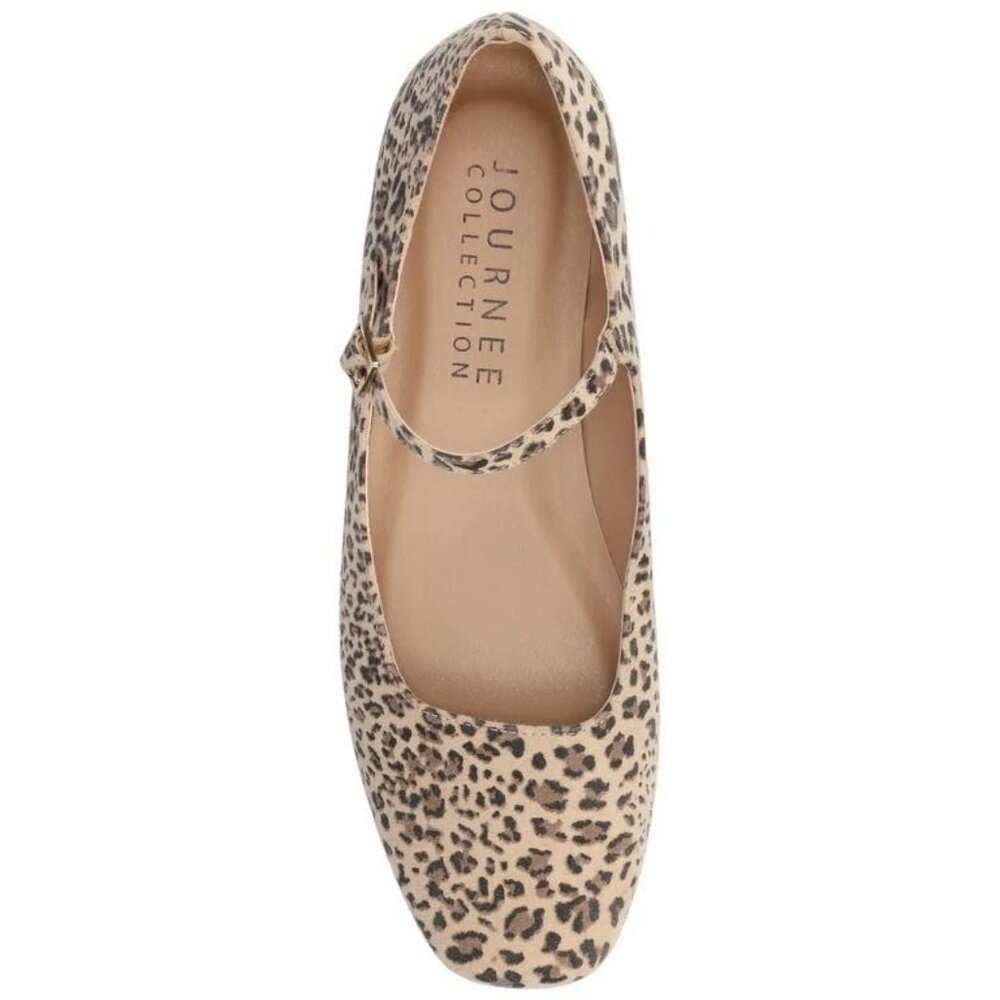 Journee Collection Women's Carrie Buckle Strap Dress Flats